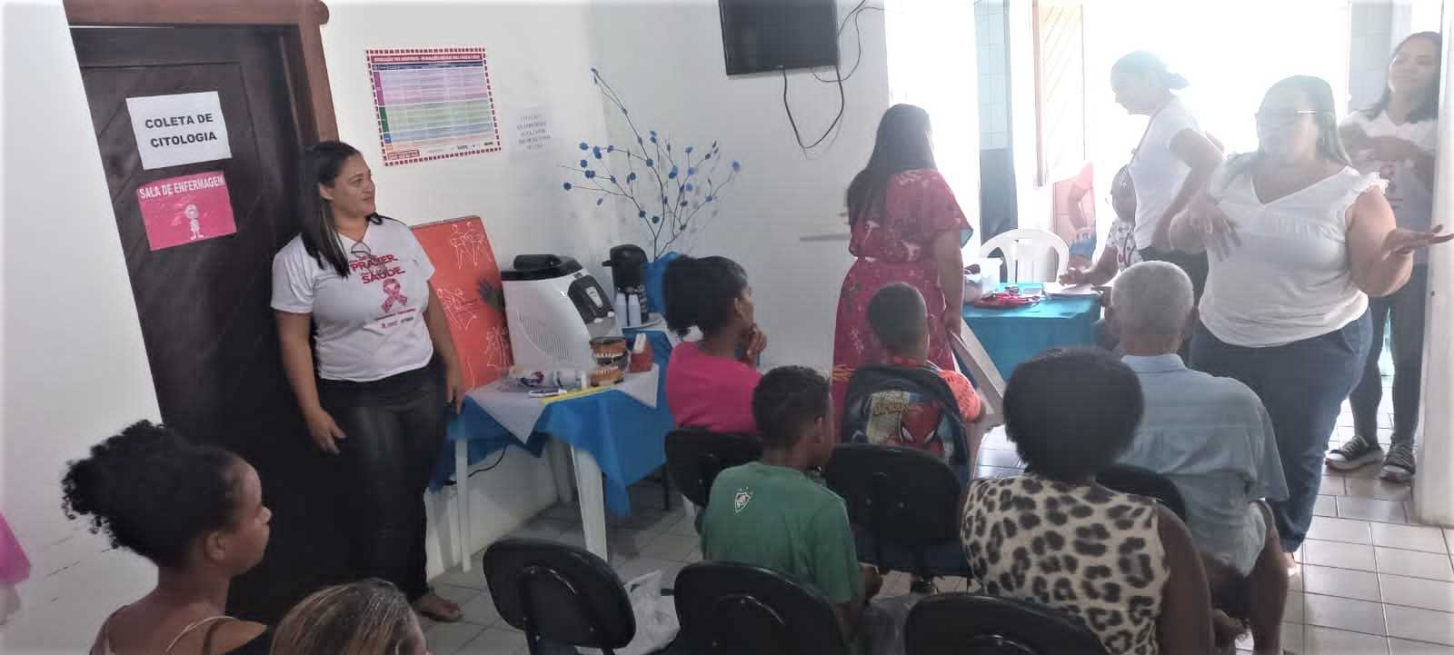 Camacã: PSF Rural promoveu a campanha Março Lilás
